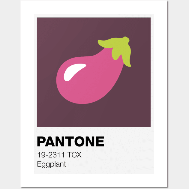 Pantone: Eggplant Wall Art by SLMGames